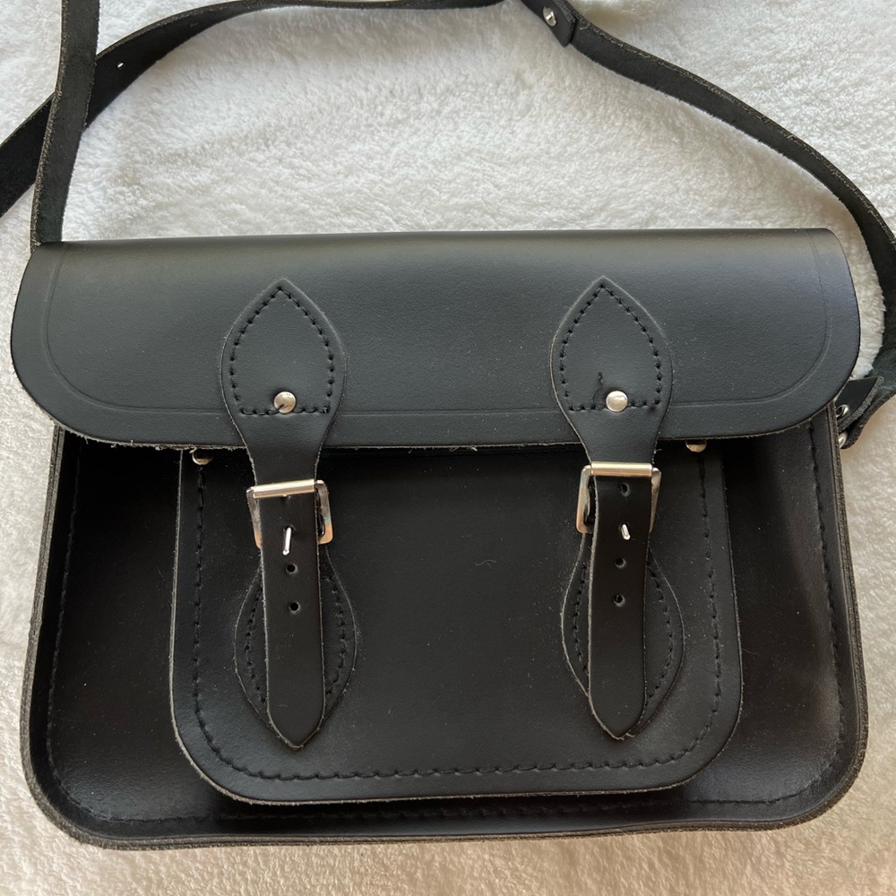 The Cambridge Satchel Company 11 inch Black Satchel Bag
